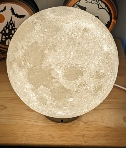 Lampada luna led luce - lampada, 3d