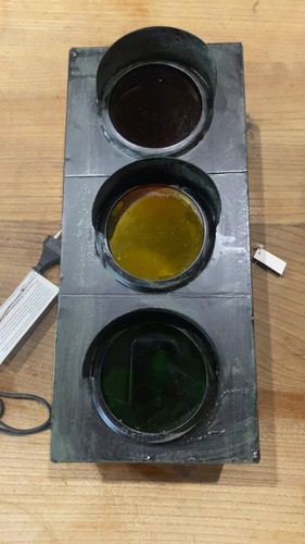 Lampada fuoco tricolore