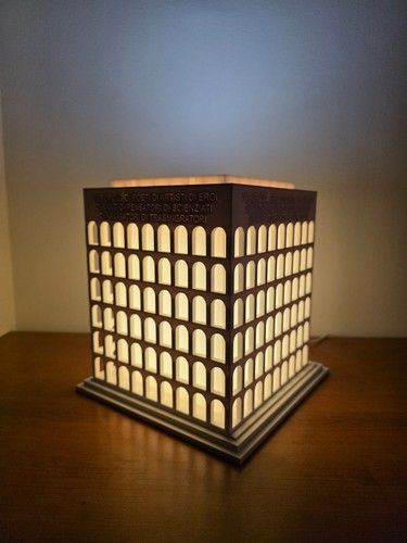 Palazzo civilta led lamp rome - palazzo,