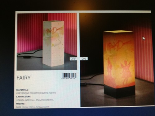 Lampada carta lamp - in, "sweet
