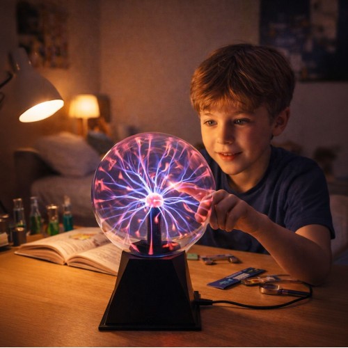 Lampada sfera plasma xxl - lampada, al