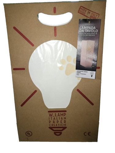 Lampada carta lamp paw - in, w-lamp