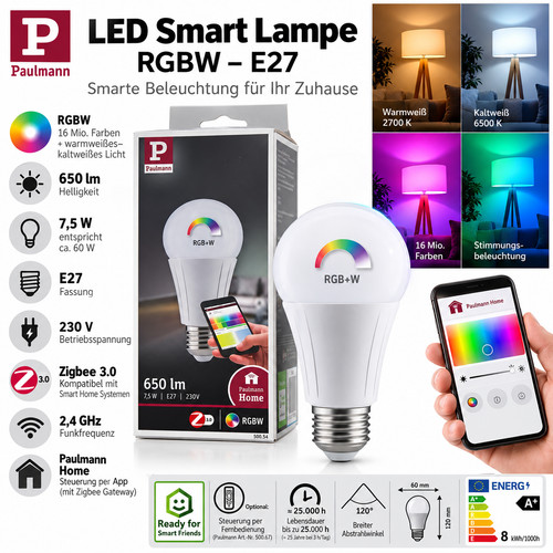 Lampada led intelligente - led,