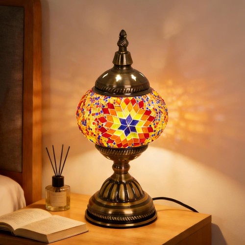 Lampada tavolo mosaico - lampada,